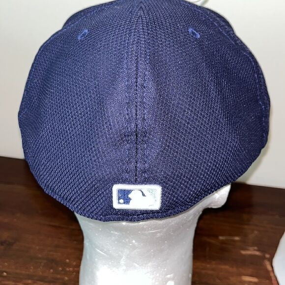 New Era Spring Training Sunburst Tampa Bay Rays Fitted Baseball Cap Low Profile - Picture 3 of 5